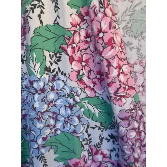 Vera Bradley Hydrangea Robe-Size S/M  P/M - Picture 4 of 6